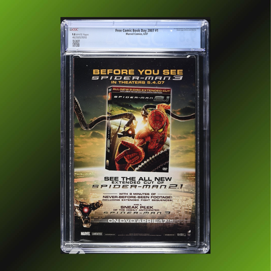 Amazing Spider-Man #1: FCBD 2007: CGC 9.8, 1st Jackpot & Mr Negative!