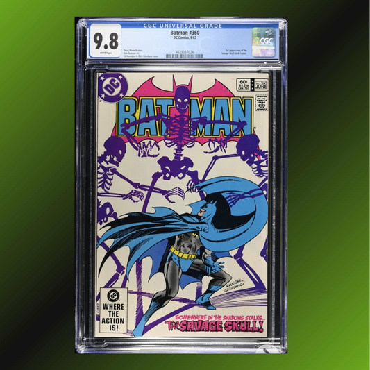 Batman #360: CGC 9.8, Key Issue! (1983)