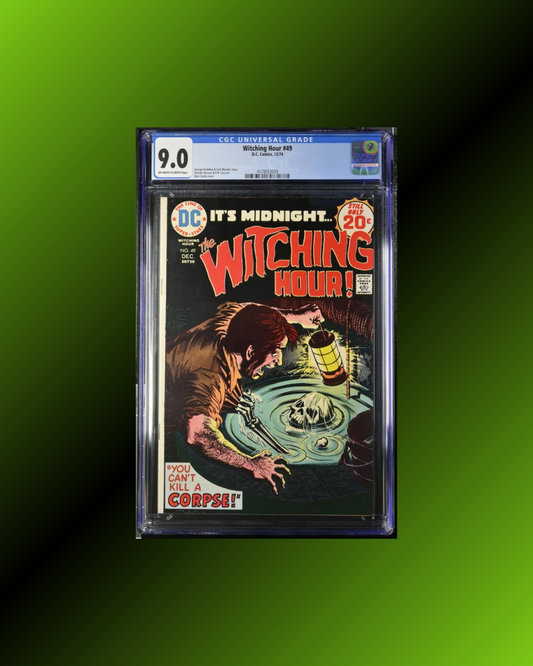 Witching Hour #49: CGC 9.0, Nick Cardy Cover! (1974)