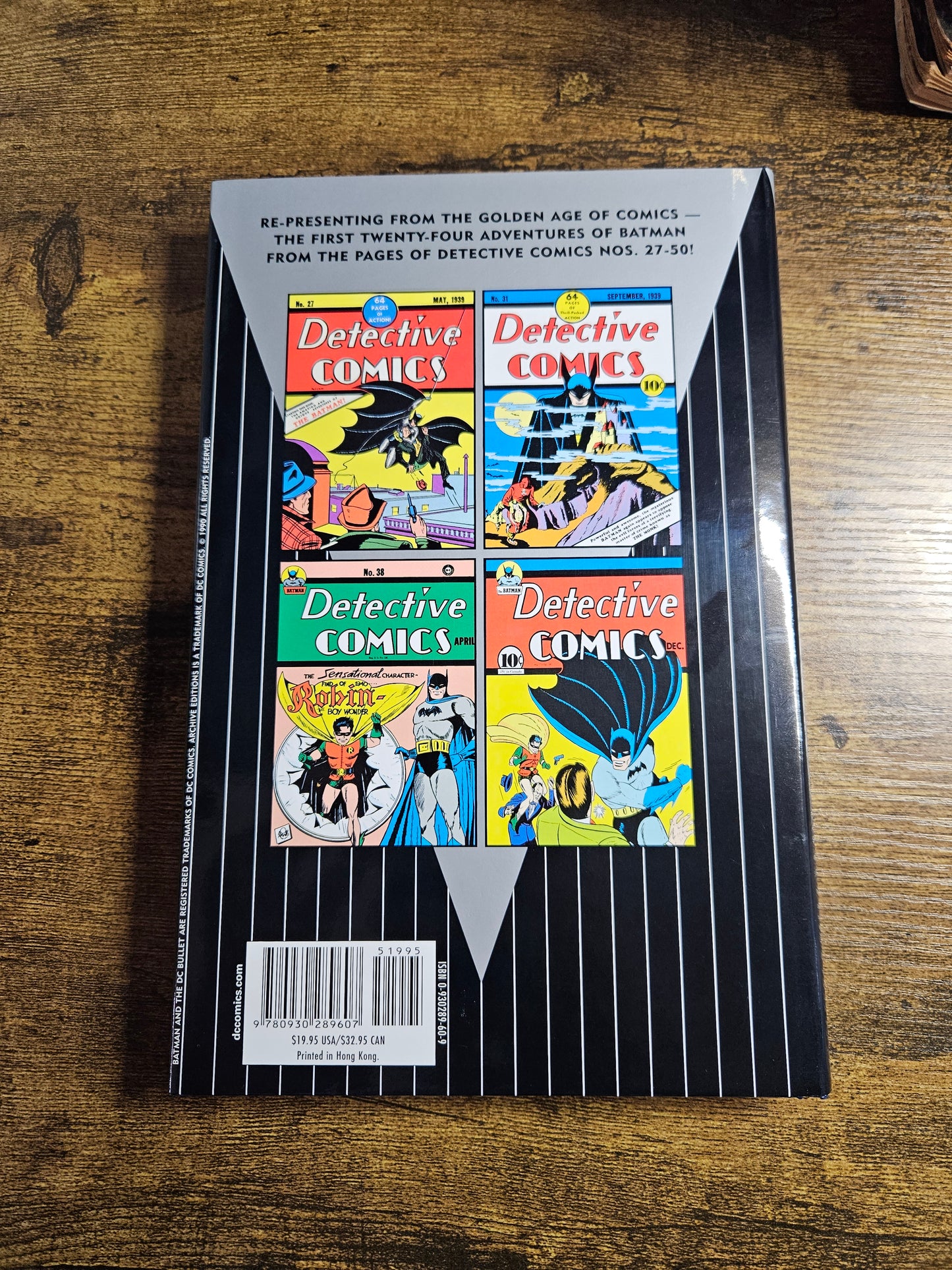 Batman Archives: Vol.1, DC Archives Edition: Collects Detective Comics #27-50!