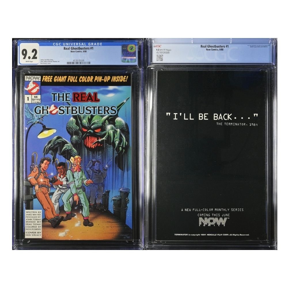 The Real Ghostbusters 1 CGC 9.2 | Ken Steacy Cover | 1988